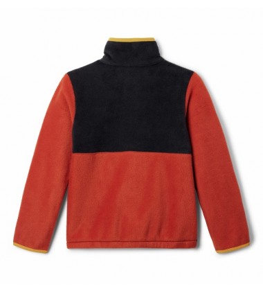 Columbia flisinis džemperis U Back Bowl Full Zip™ Fleece Jacket. Spalva tamsiai oranžinė / juoda / geltona